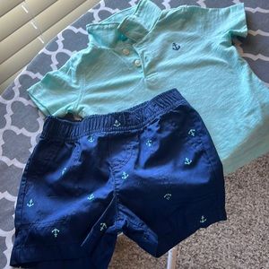 Carter’s 9 month infant boy outfit. Worn once, still in good condition!!